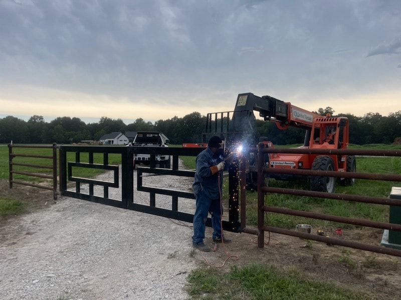 Completed Claudio Welding steel fabrication project